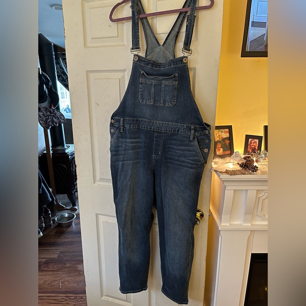 Torid Size 20 Denim Overalls